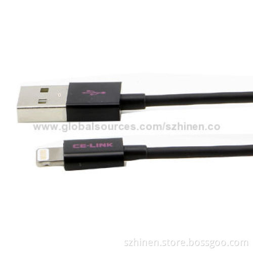 Lighting to USB Cable for iPhone, 1.0m Length with RoHS Mark